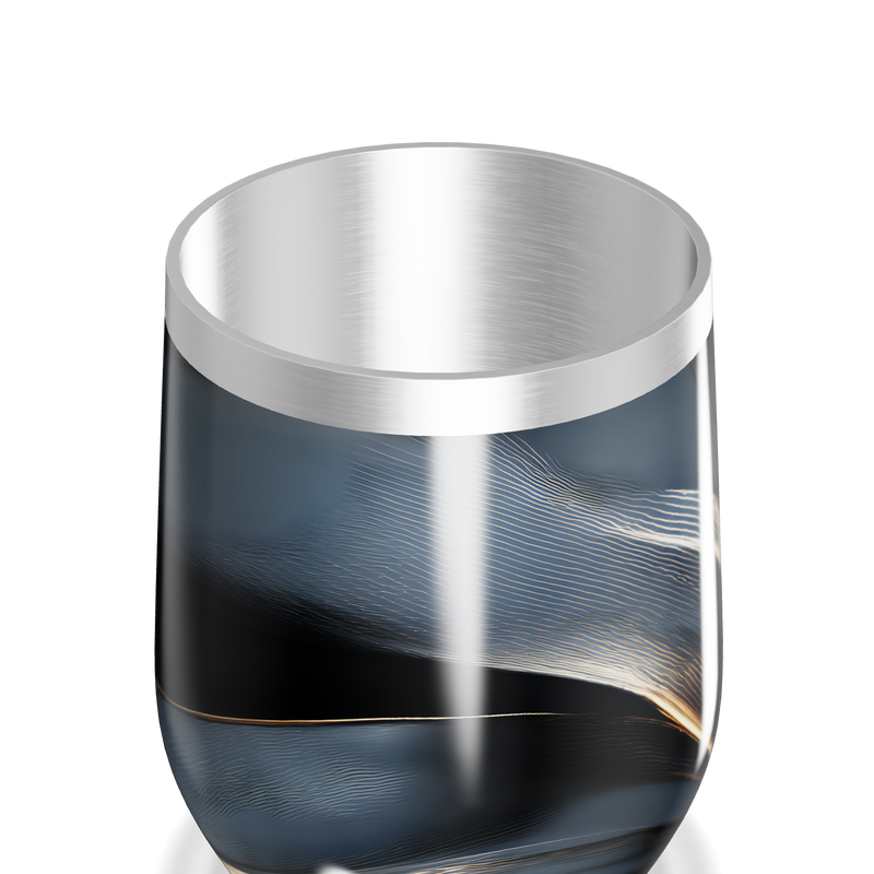 Copo Térmico Slim - Metalizado com Linhas