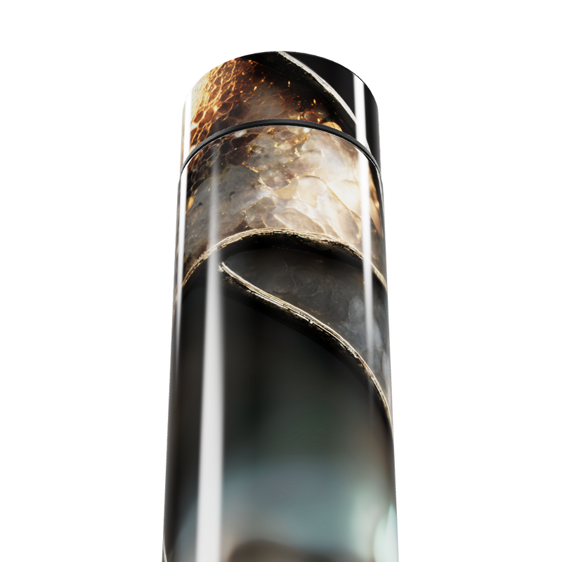 Garrafa Térmica Touch - Design Mármore Digital