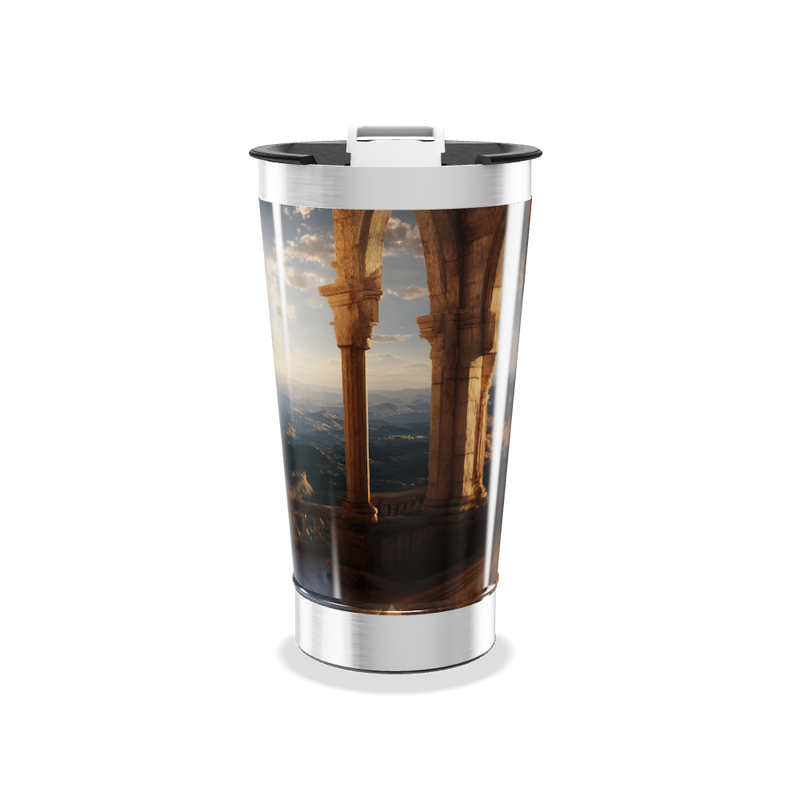 Copo Térmico - Design Arcos Paisagem