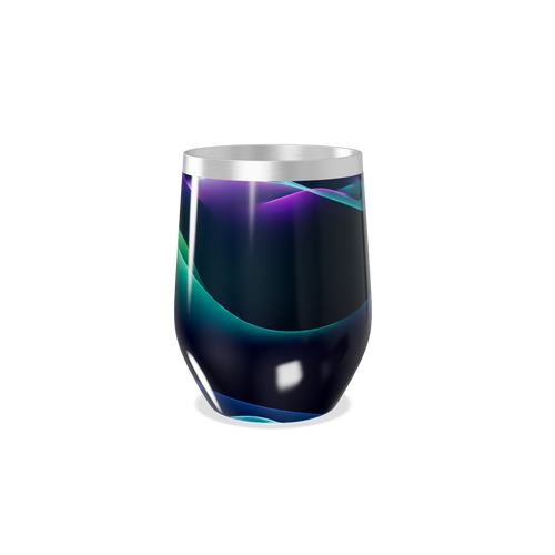 Copo Térmico Slim - Aço Inox Preto Luminoso