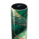 Garrafa Térmica Touch Verde com Design Marmorizado