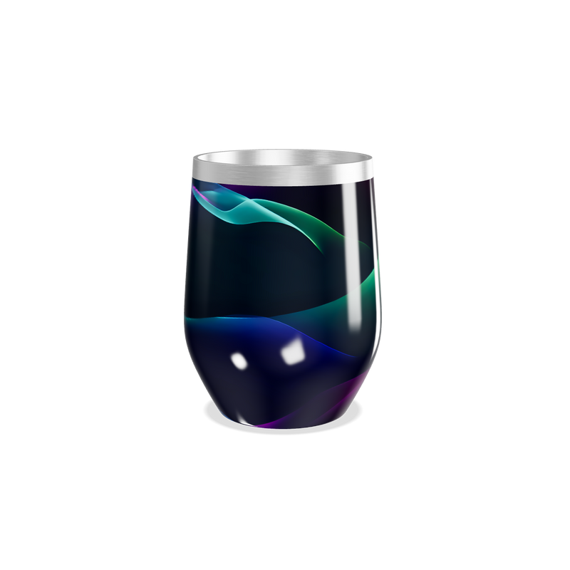 Copo Térmico Slim - Aço Inox Preto Luminoso