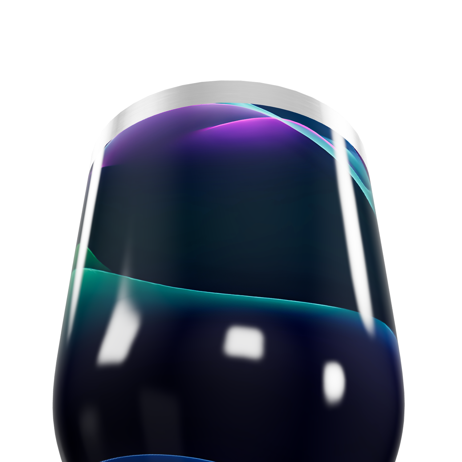 Copo Térmico Slim - Aço Inox Preto Luminoso