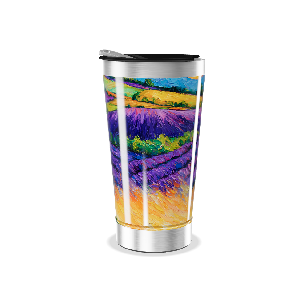 Copo Térmico - Paisagem Lavanda