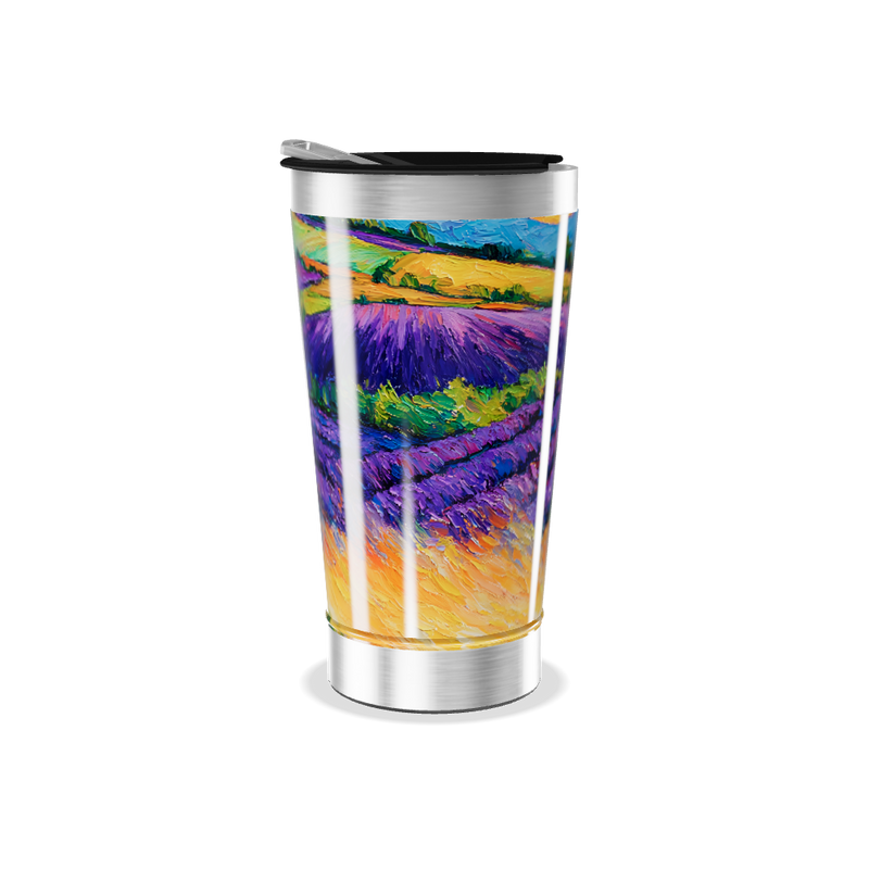 Copo Térmico - Paisagem Lavanda