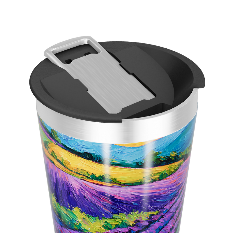 Copo Térmico - Paisagem Lavanda