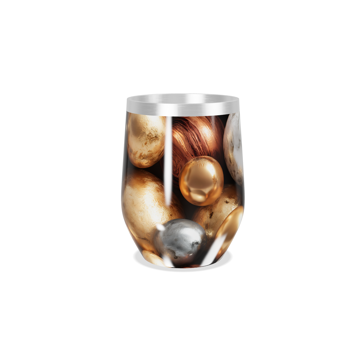 Copo Térmico Slim - Estampa Metálica