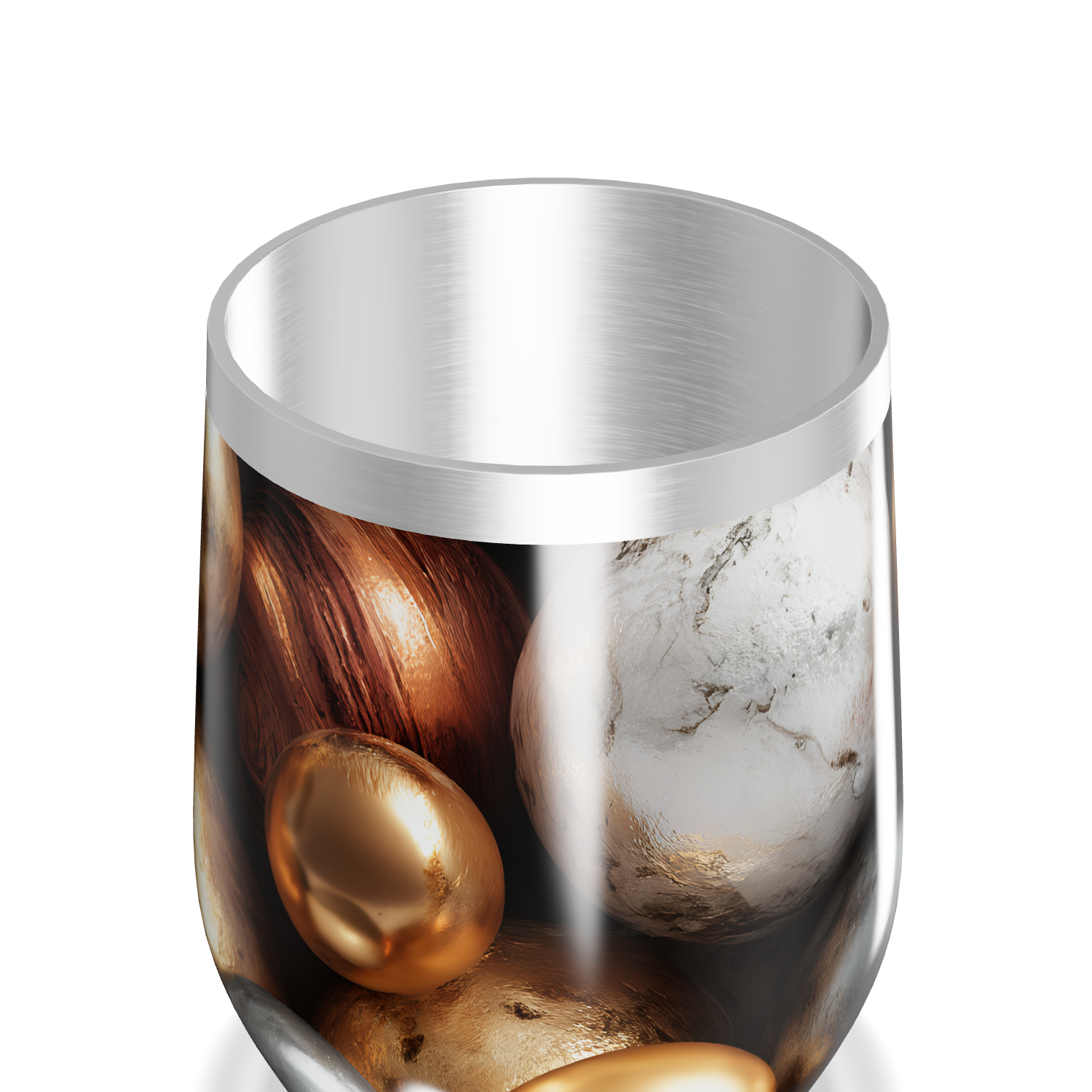 Copo Térmico Slim - Estampa Metálica