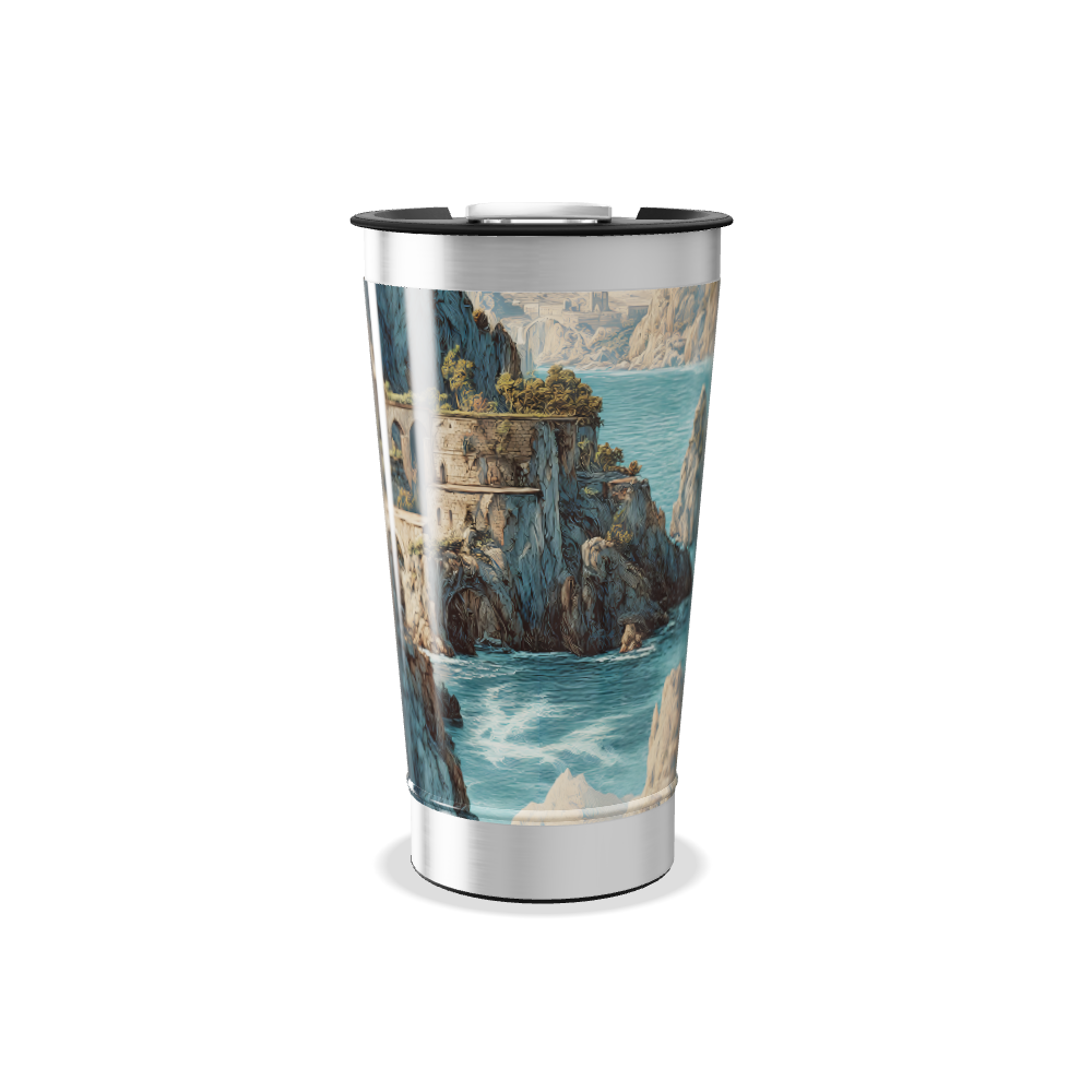 Copo Térmico - Paisagem Costeira