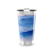Copo Térmico - Azul com Paisagem