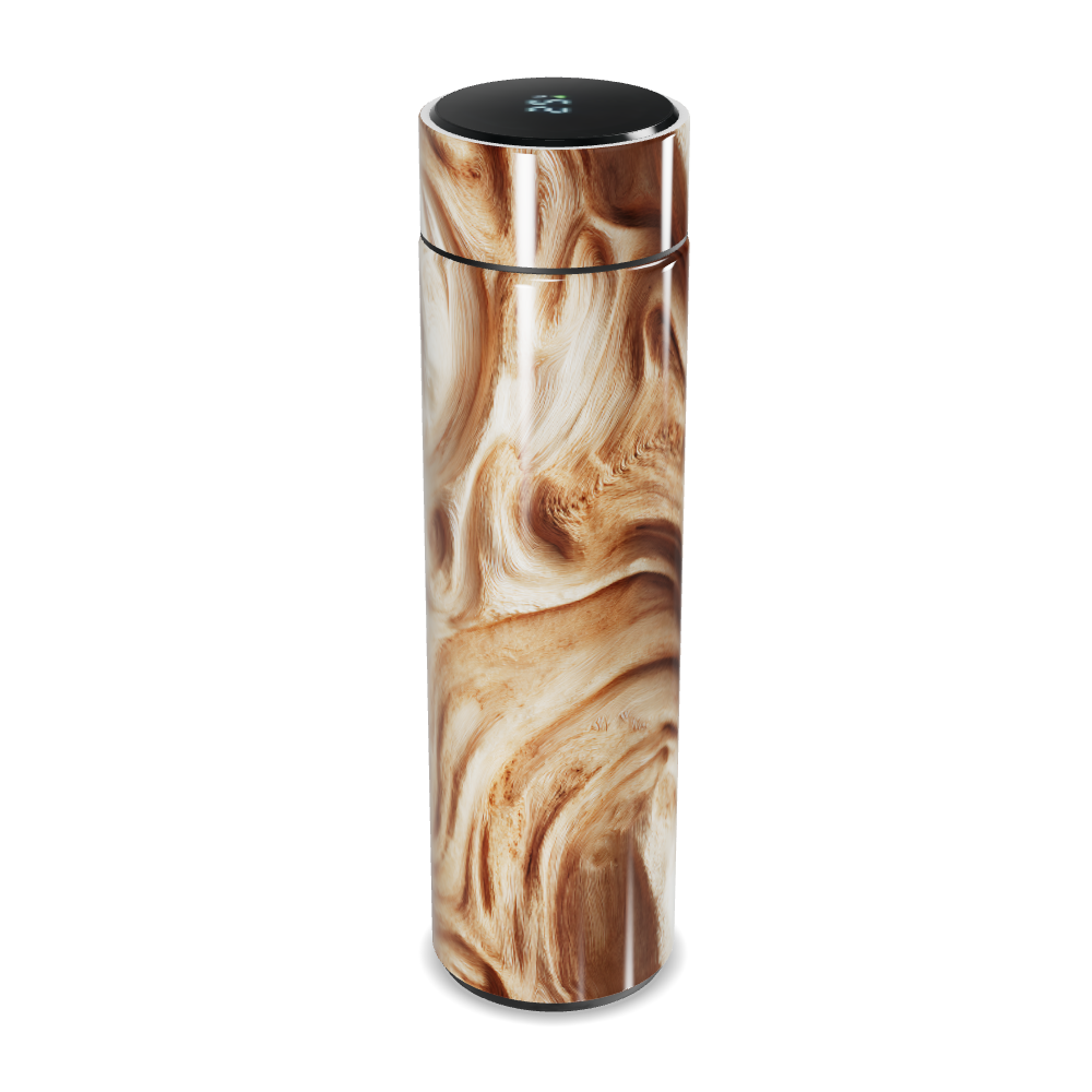 Garrafa Térmica Touch - Mármore Digital LED