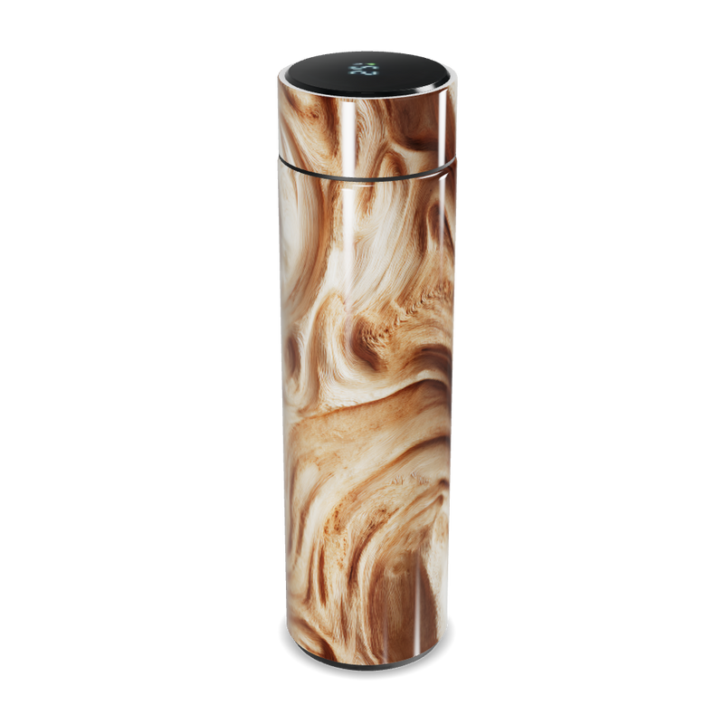 Garrafa Térmica Touch - Mármore Digital LED