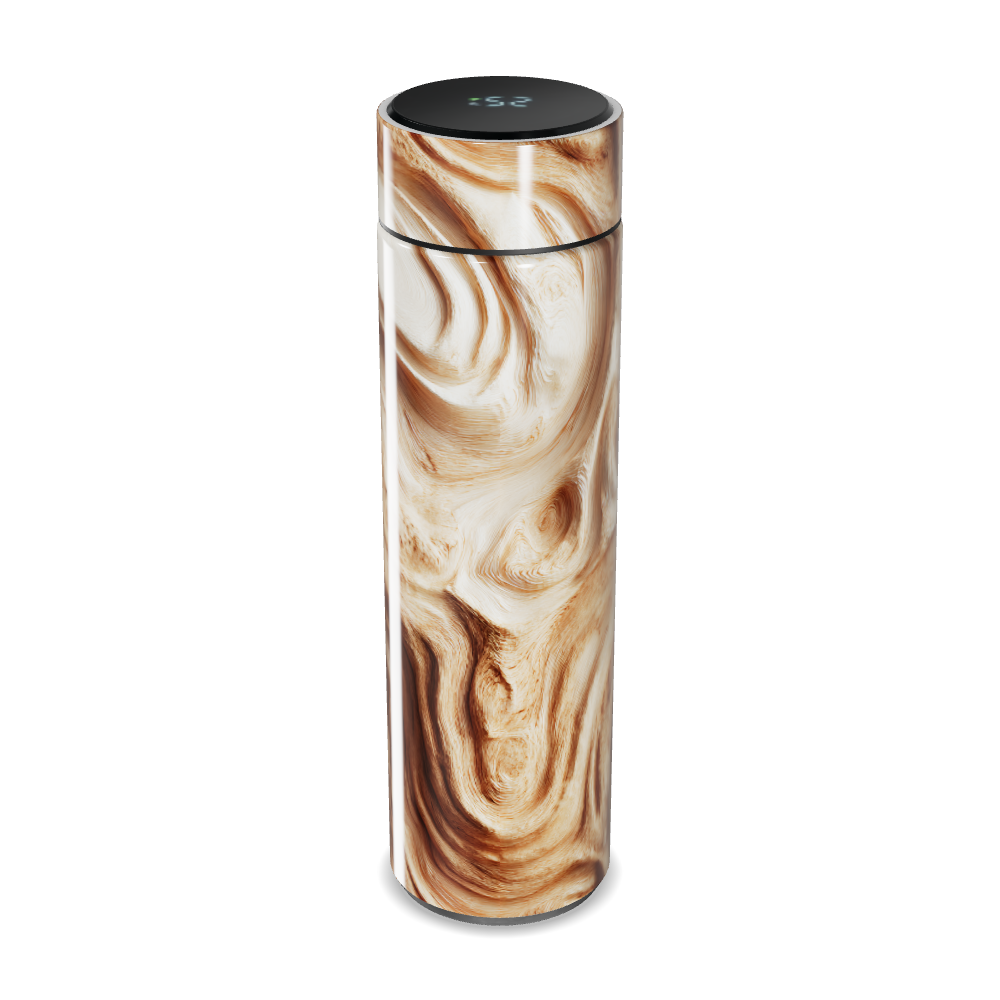 Garrafa Térmica Touch - Mármore Digital LED