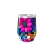 Copo Térmico Slim - Flores Coloridas Inox