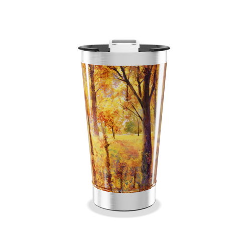 Copo Térmico - Paisagem Outono Colorido