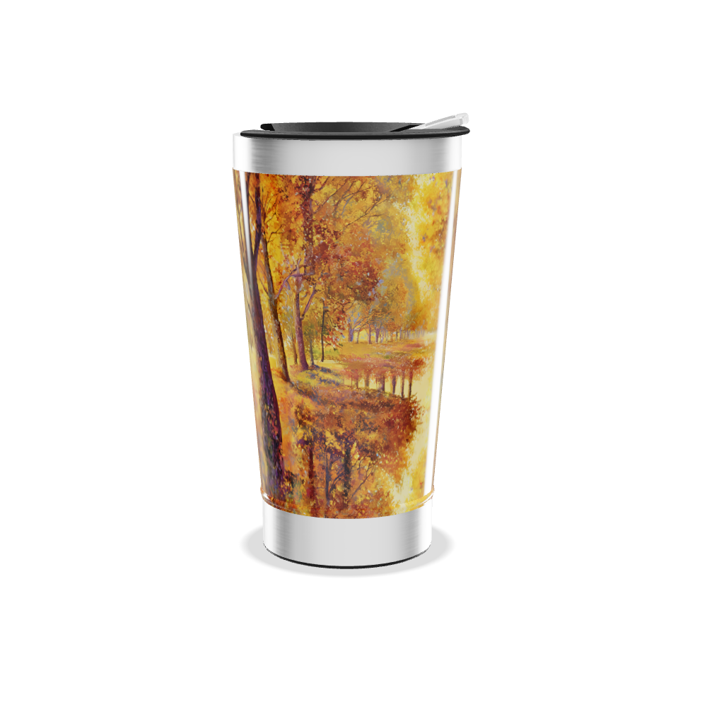 Copo Térmico - Paisagem Outono Colorido
