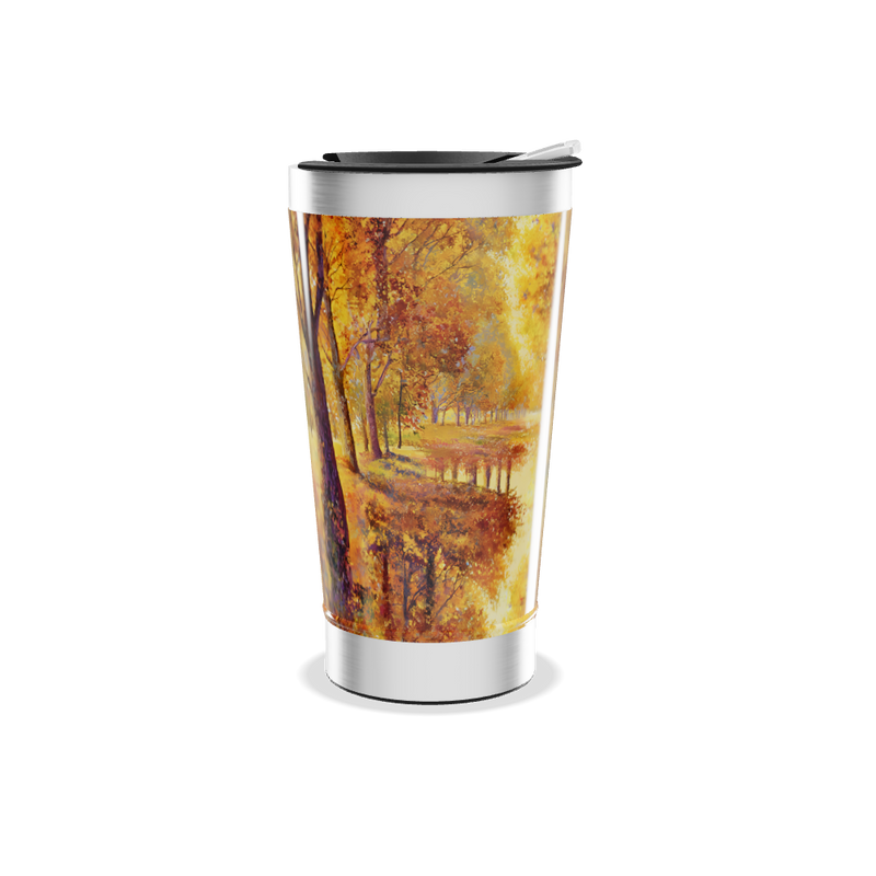 Copo Térmico - Paisagem Outono Colorido