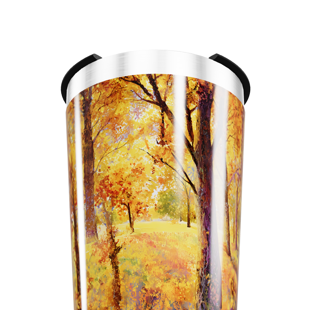 Copo Térmico - Paisagem Outono Colorido