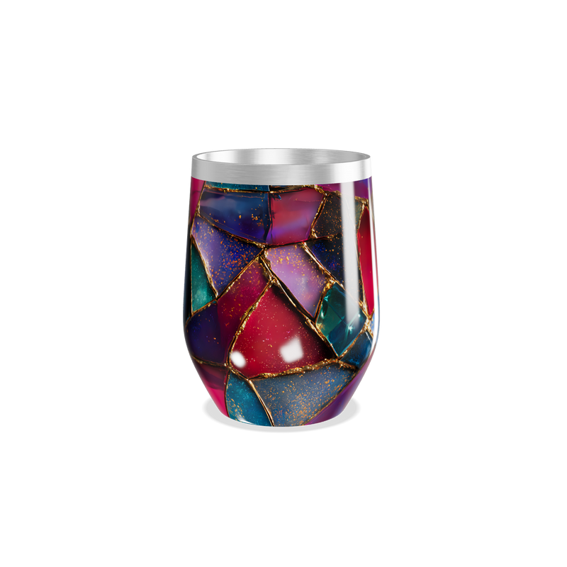 Copo Térmico Slim - Colorido Vidro Mosaico