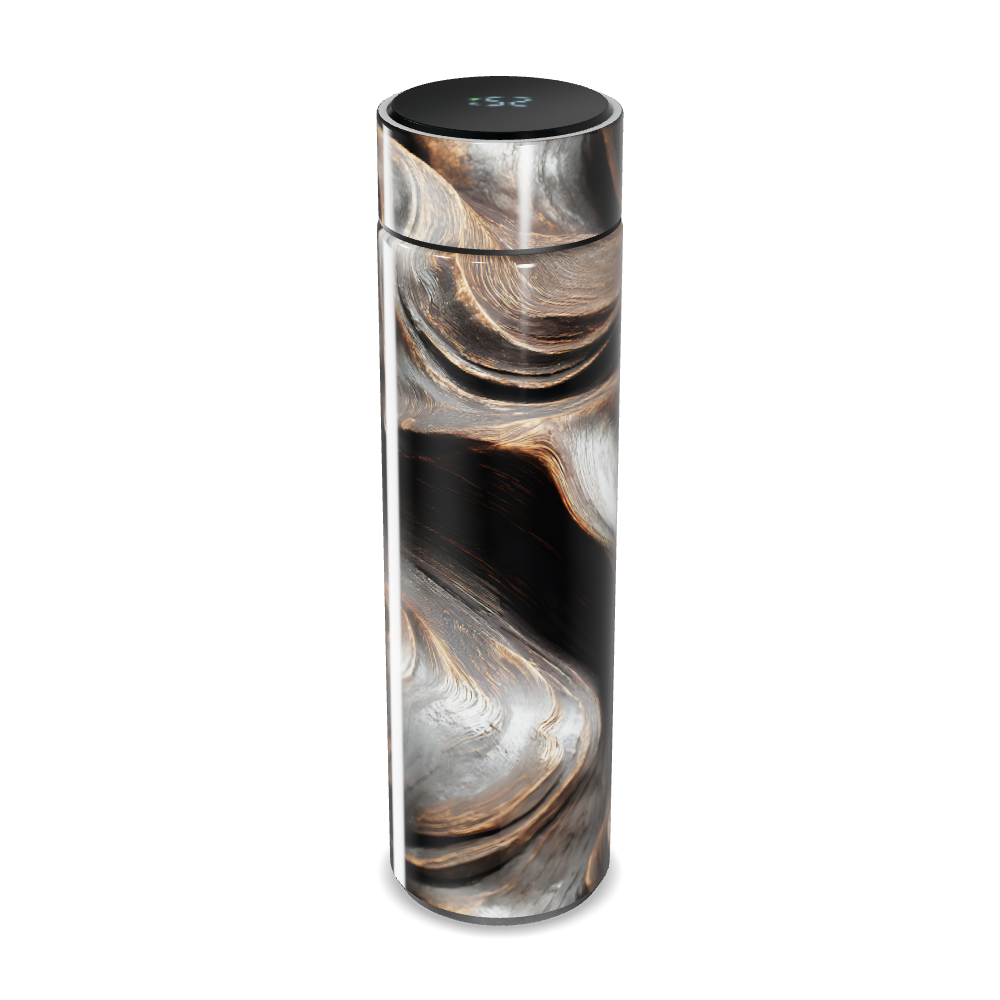 Garrafa Térmica Touch Mármore Preto