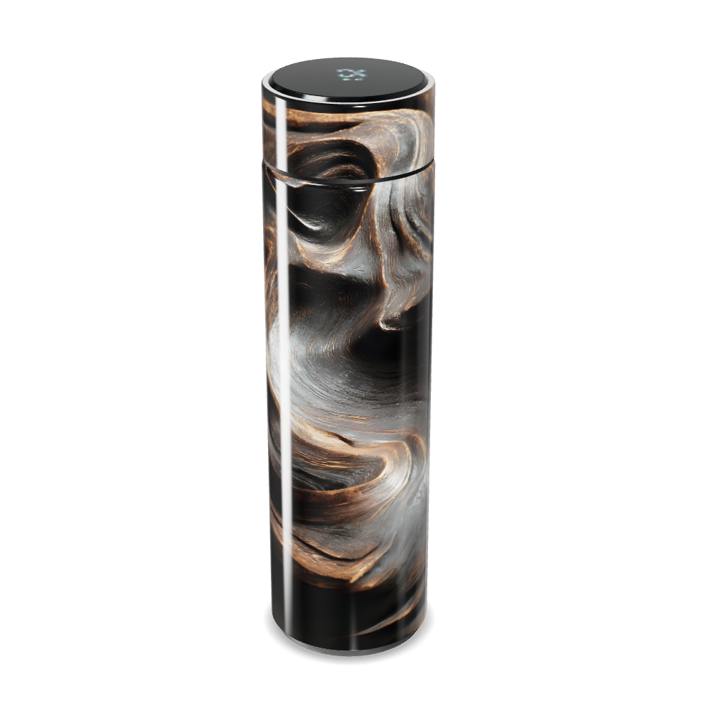 Garrafa Térmica Touch Mármore Preto