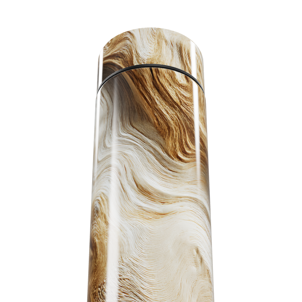 Garrafa Térmica Touch - Madeira Marrom Elegante