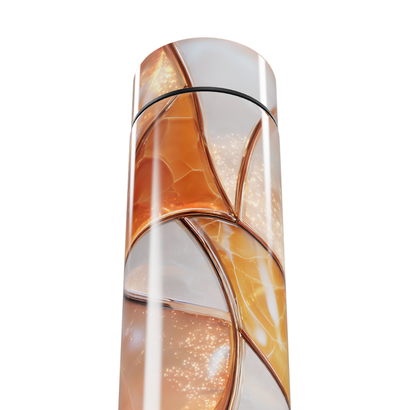 Garrafa Térmica Touch - Design Ágata Laranja