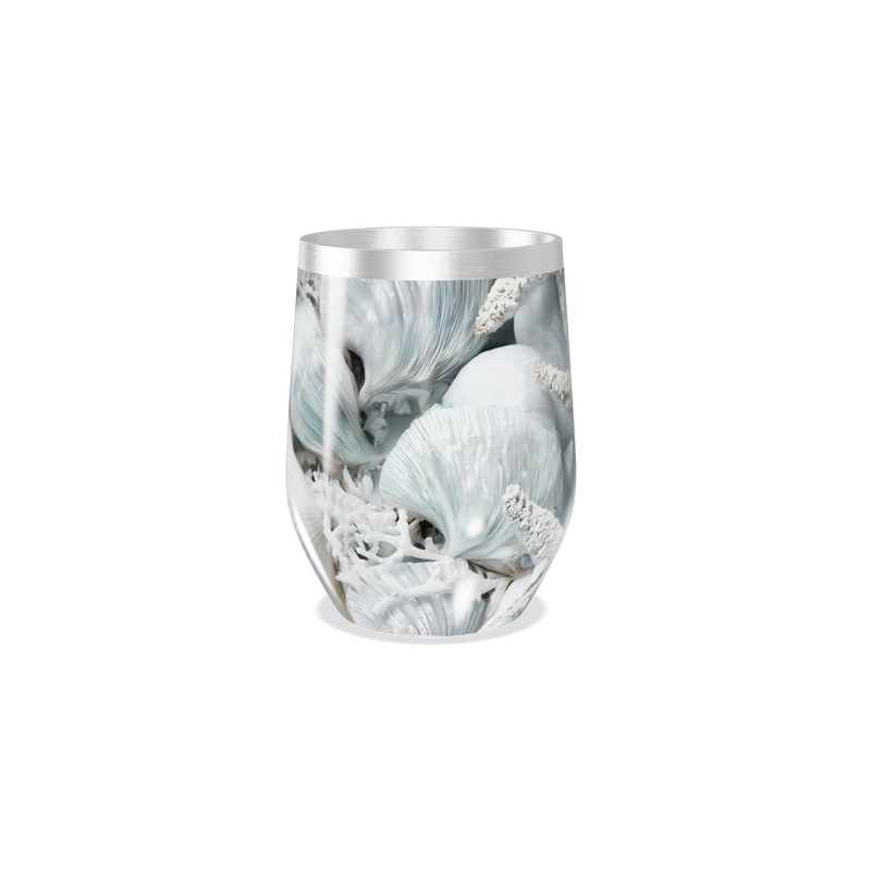 Copo Térmico Slim - Marinho com Conchas