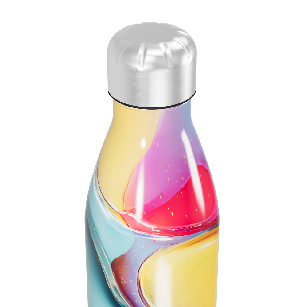 Garrafa Inox - Design Colorido