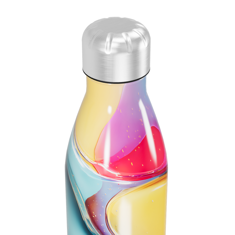 Garrafa Inox - Design Colorido