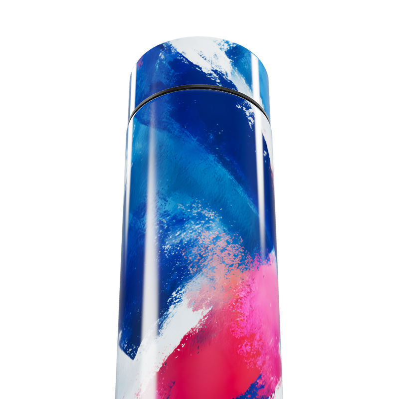 Garrafa Térmica Touch - Colorida com Estampa Artística