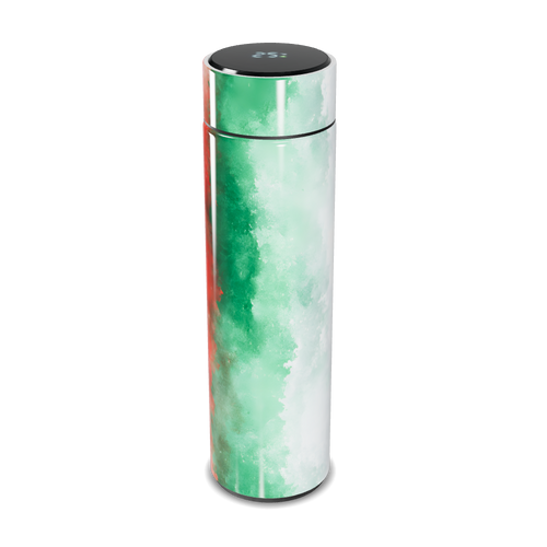 Garrafa Térmica Touch - Verde Marmorizado