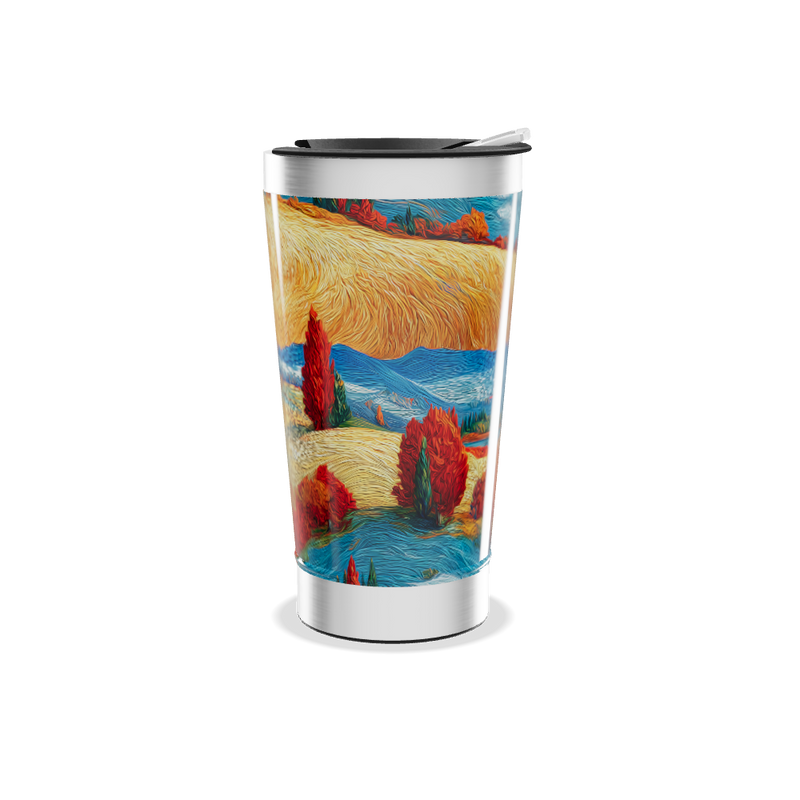 Copo Térmico - Arte Estampada Colorida