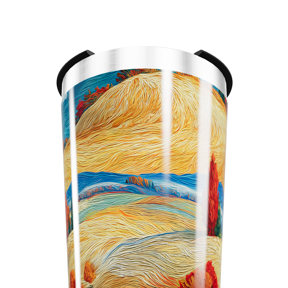 Copo Térmico - Arte Estampada Colorida