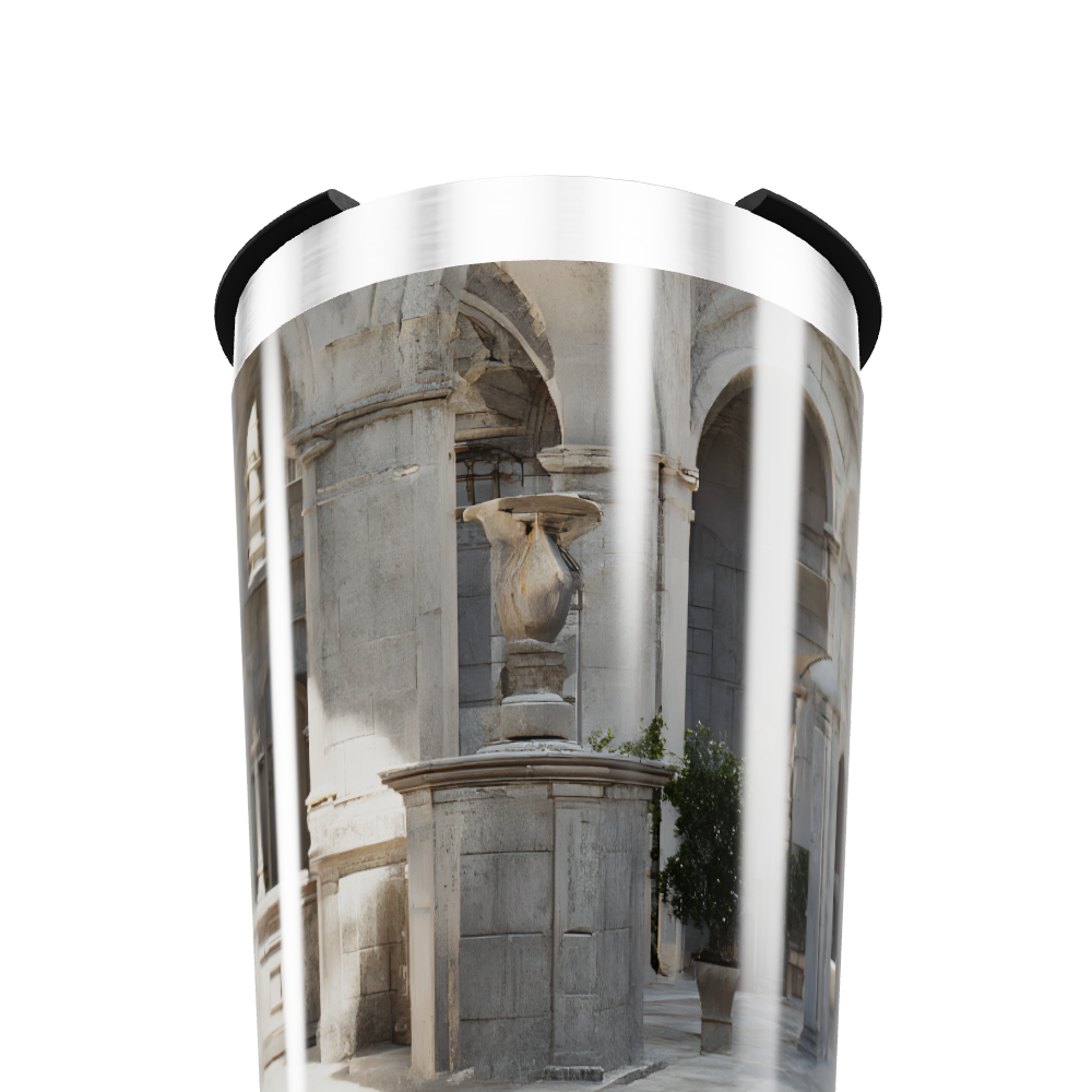 Copo Térmico - Inox com Estampa Arquitetura