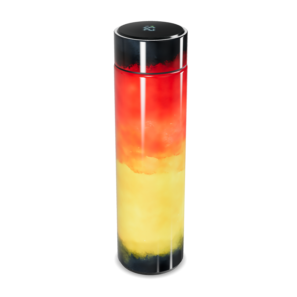 Garrafa Térmica Touch - Colorida em Vidro