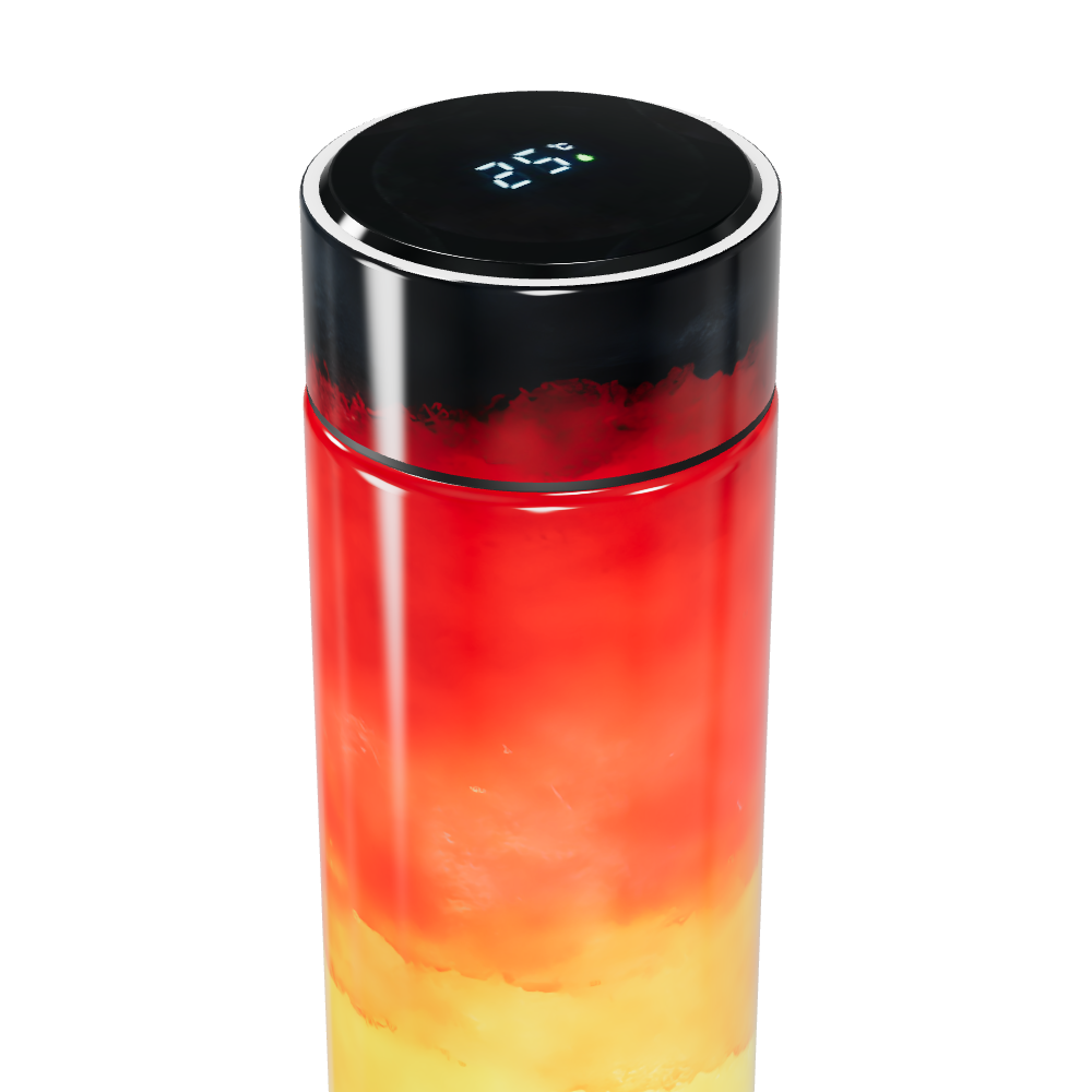 Garrafa Térmica Touch - Colorida em Vidro