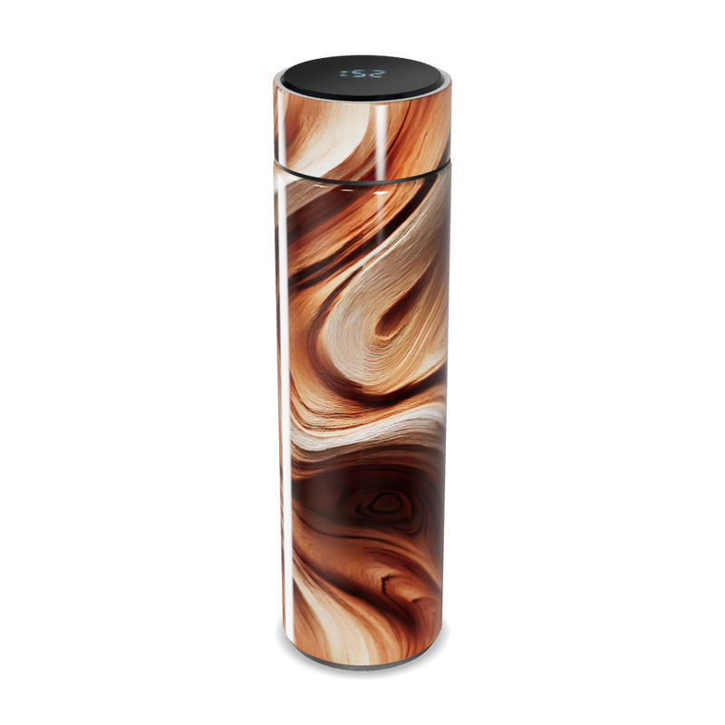 Garrafa Térmica Touch Estampa Marrom