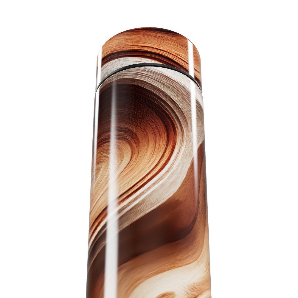 Garrafa Térmica Touch Estampa Marrom