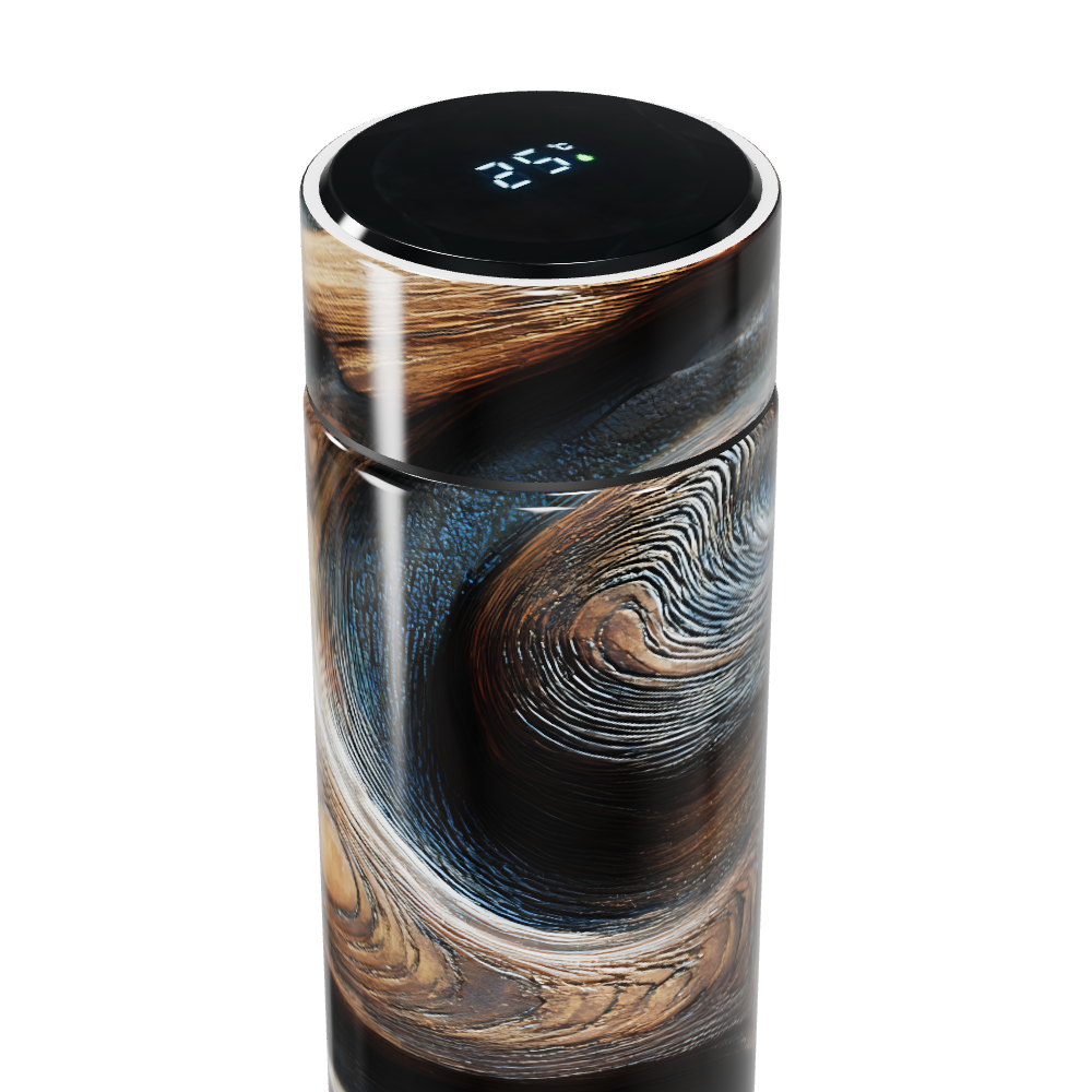 Garrafa Térmica Touch - Estampa Abstrata