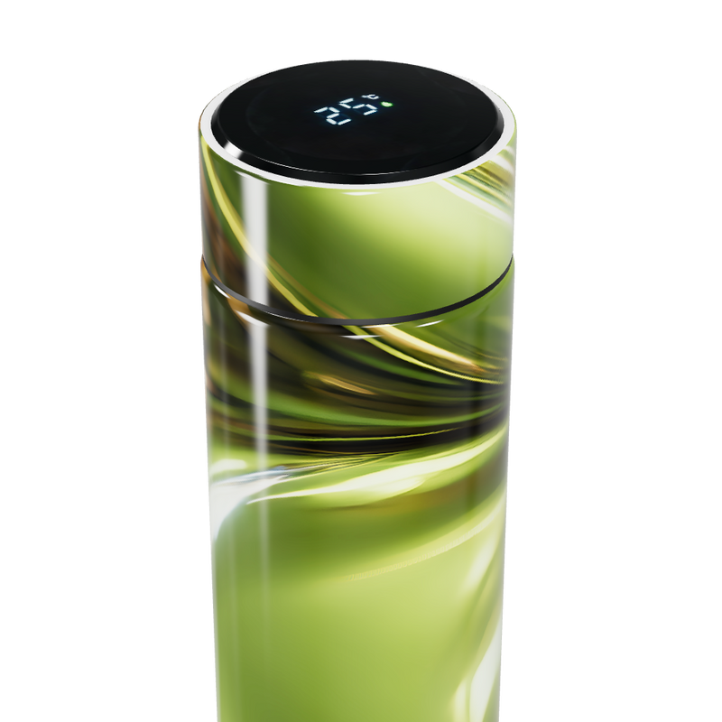 Garrafa Térmica Touch - Verde com Display Digital