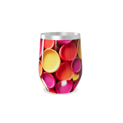 Copo Térmico Slim - Estampa Colorida Aço Inox