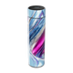 Garrafa Térmica Touch - Azul com Estampa Moderna