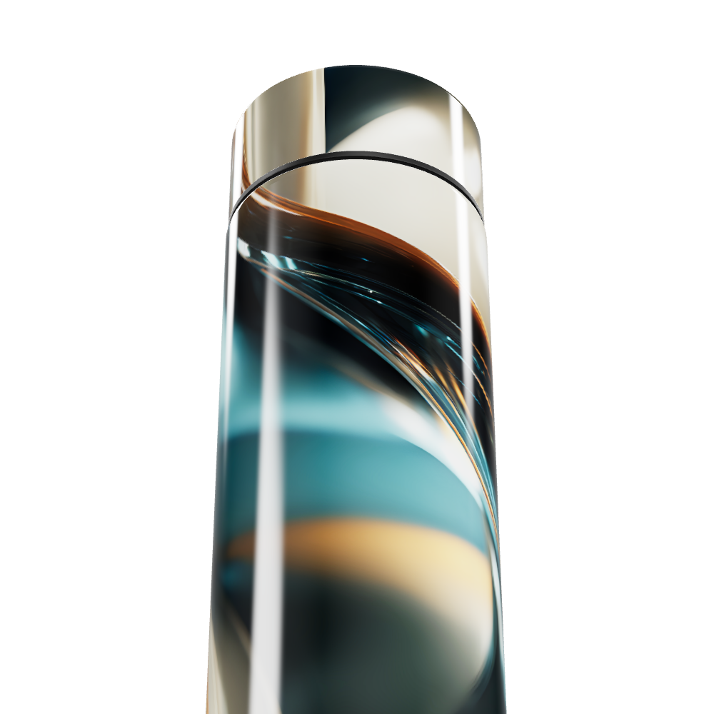 Garrafa Térmica Touch - Estampa Abstrata