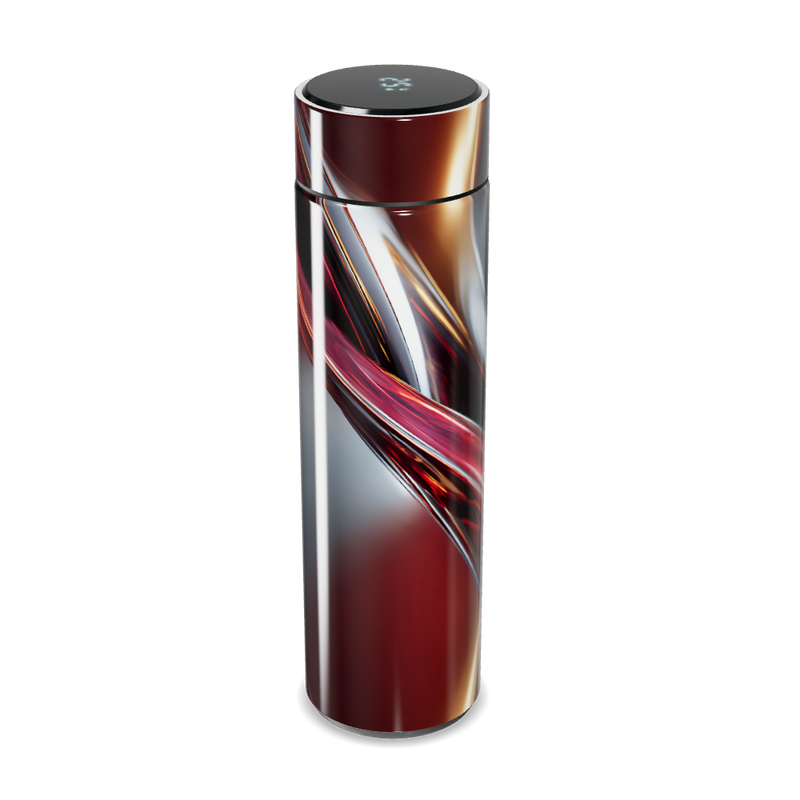 Garrafa Térmica Touch Estampa Vermelha Digital