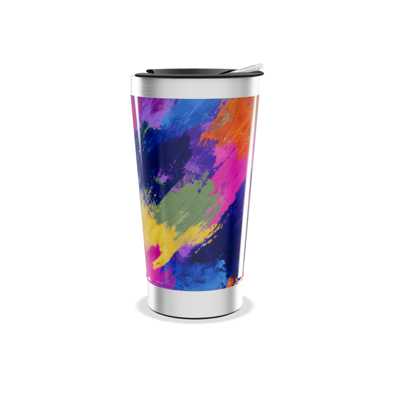 Copo Térmico - Estampa Colorida Aço Inox