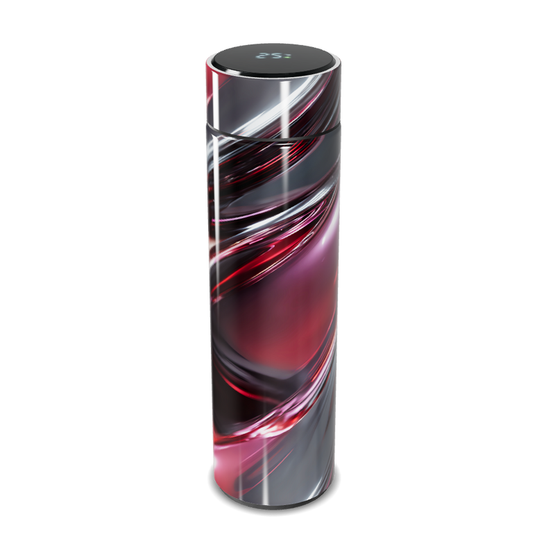 Garrafa Térmica Touch - Vermelha com Display Digital