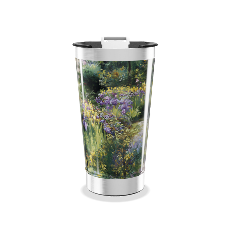 Copo Térmico - Estampa Jardim Floral