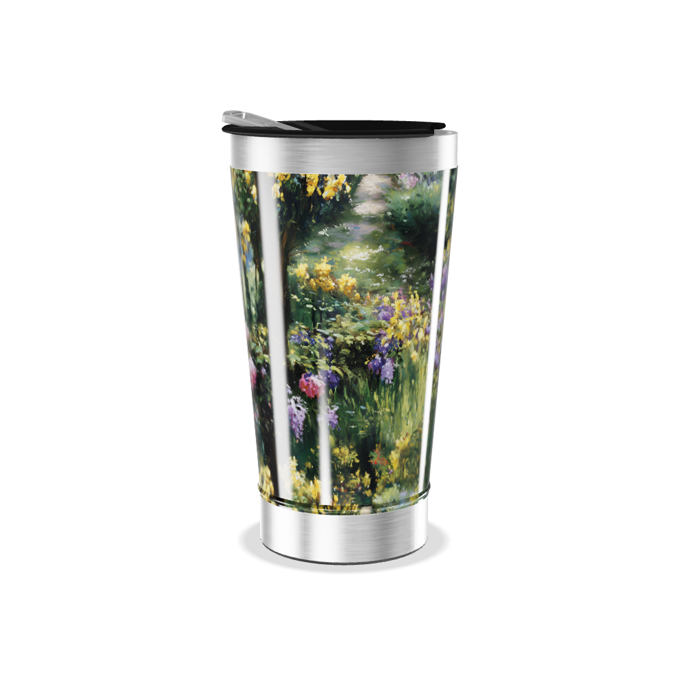 Copo Térmico - Estampa Jardim Floral