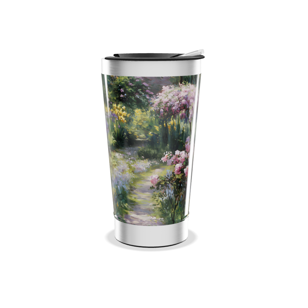 Copo Térmico - Estampa Jardim Floral